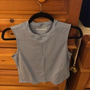 NWOT OV tank top in sky blue size xs